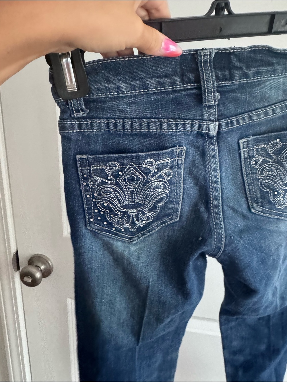Girls Embellished Pocket girls Jeans